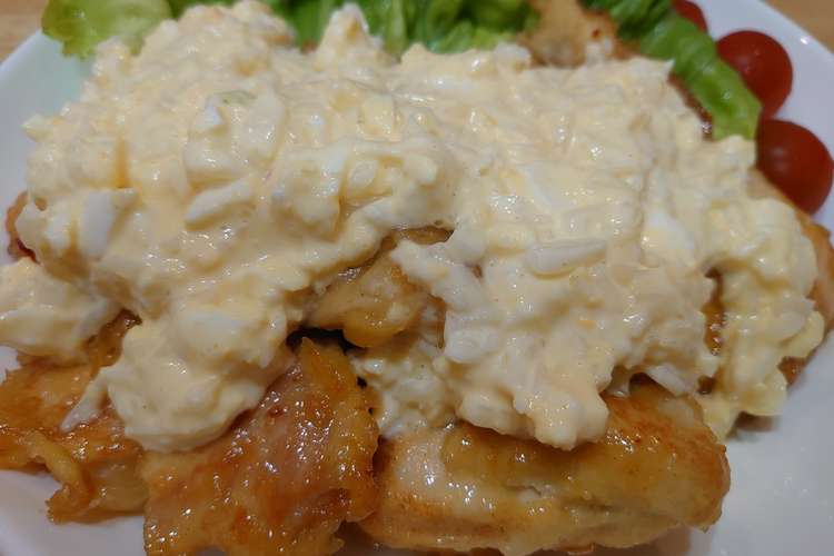 むね肉ふんわり揚げないチキン南蛮 レシピ 作り方 By クックzq9ff2 クックパッド 簡単おいしいみんなのレシピが360万品
