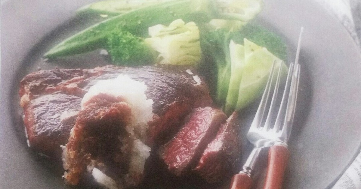 肉ダイエット21 楽々 牛赤身肉ステーキ レシピ 作り方 By Kae式肉ダイエット クックパッド
