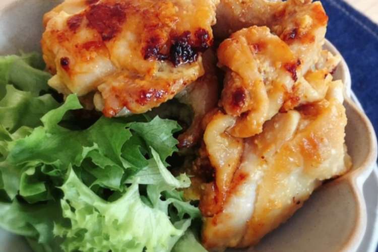 漬けて焼くだけ鶏肉の味噌マヨ焼き レシピ 作り方 By かおチャン クックパッド 簡単おいしいみんなのレシピが360万品