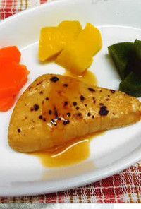 介護食　鮭のバターポン酢ソース
