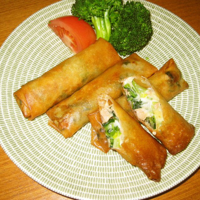 学校給食 青菜とツナの春巻き レシピ 作り方 By 武蔵野市 クックパッド 簡単おいしいみんなのレシピが375万品