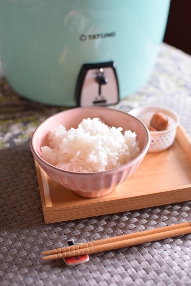◤電鍋レシピ◢白米を炊いてみよう！の画像