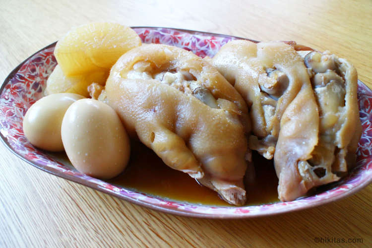 ヒキタさんちのてびち煮 豚足煮 レシピ 作り方 By ヒキタさんちの台所 クックパッド