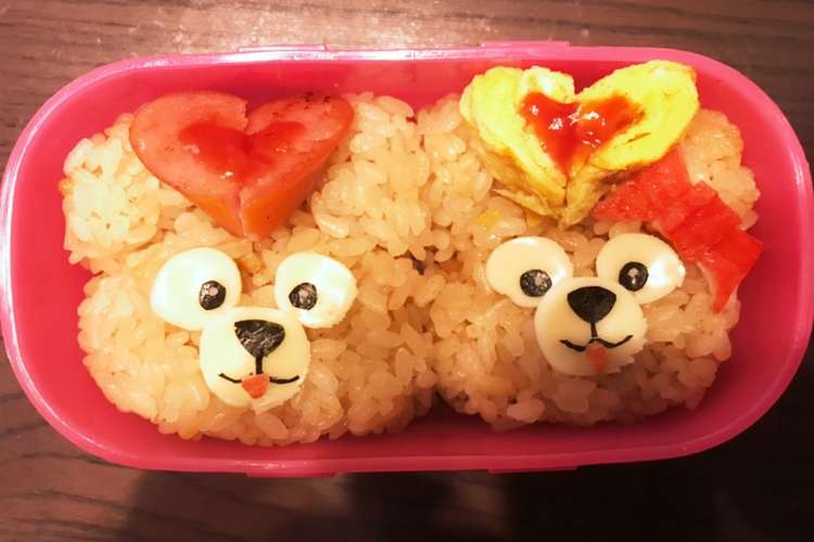 32キャラ弁 ダッフィー レシピ 作り方 By さなおうパパ クックパッド 簡単おいしいみんなのレシピが354万品