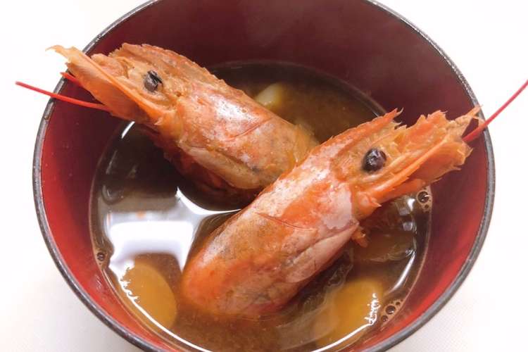 簡単海鮮味噌汁 海老の味噌汁 レシピ 作り方 By かけだしのかに クックパッド 簡単おいしいみんなのレシピが364万品