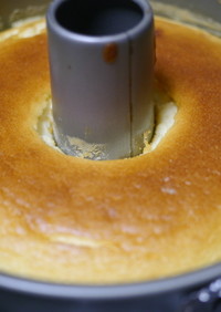 水切りなしヨーグルトのスフレチーズケーキ