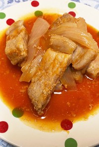 豚ロース肉のトマト煮☆簡単料理☆美味