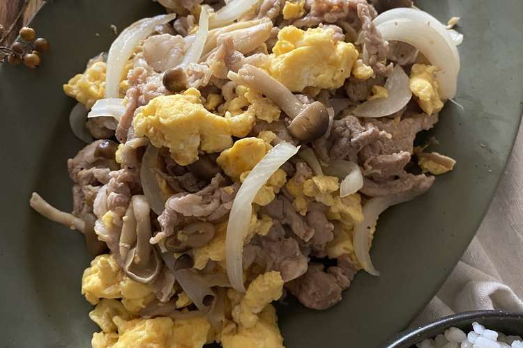 豚肉と新玉ねぎの卵炒め レシピ 作り方 By Erami クックパッド 簡単おいしいみんなのレシピが354万品