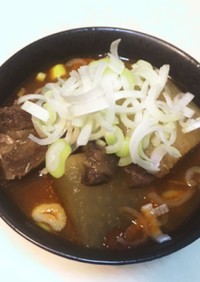 牛肉大根スープ　韓国風