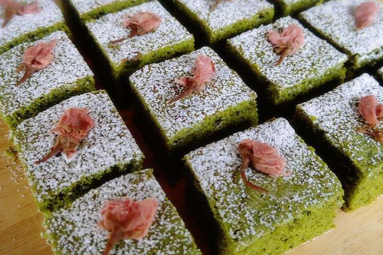 春スイーツ 抹茶ブラウニー レシピ 作り方 By スカイチェリー クックパッド 簡単おいしいみんなのレシピが352万品