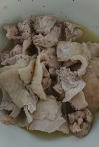 休校レシピ26 レンチン鶏チャーシュー