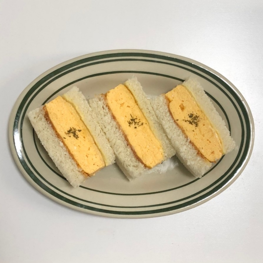 豆腐でふわふわ私のタマゴサンドの画像