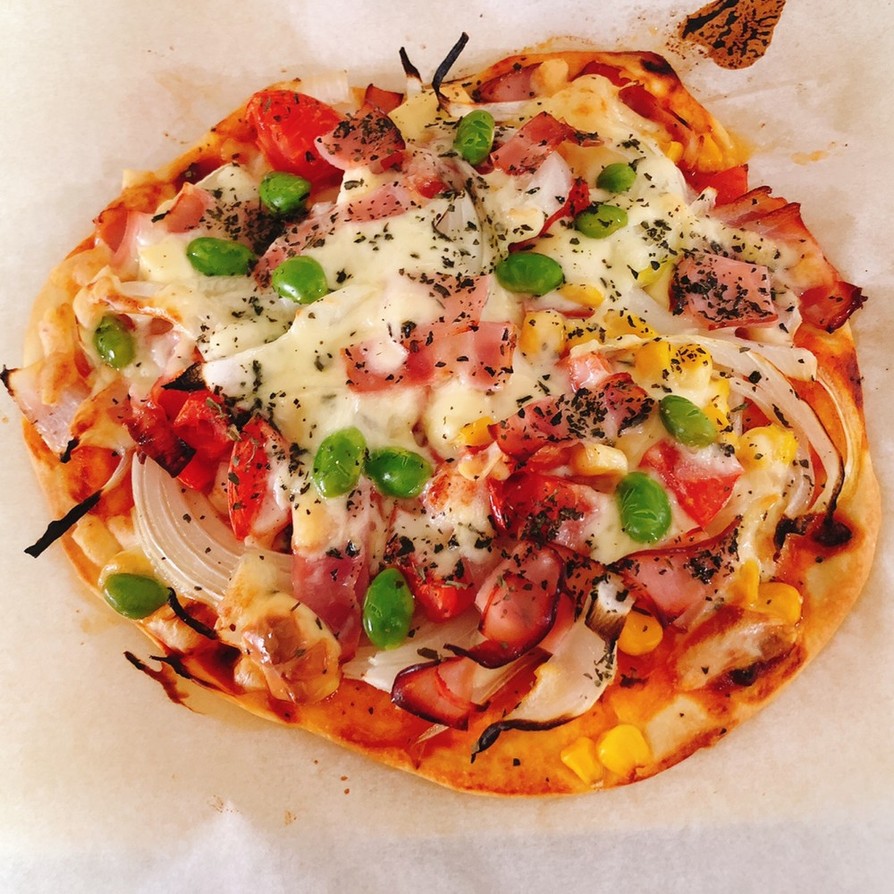 中力粉で作るピザ by cook_24__ 【クックパッド】 簡単おいしいみんなのレシピが395万品