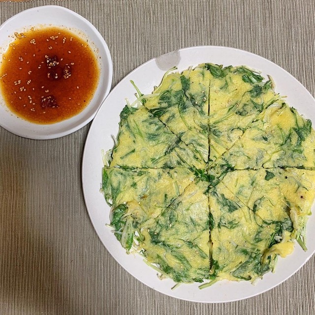 水菜としらすのチヂミ レシピ 作り方 By ぺゆり飯 クックパッド 簡単おいしいみんなのレシピが364万品