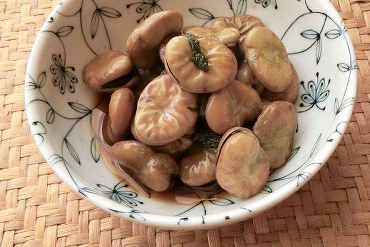 乾燥そら豆の甘煮 レシピ 作り方 By 140 わんたるママ クックパッド