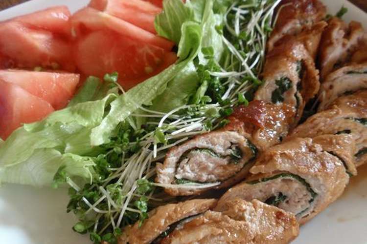 豚しゃぶ用肉でシソの葉くるくる レシピ 作り方 By Bokko クックパッド