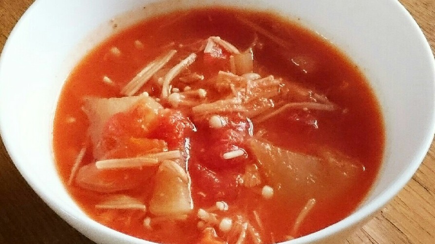 簡単デトックス★コク旨トマトスープの画像