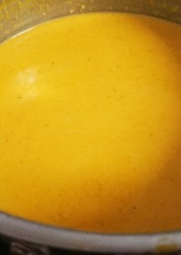 ずぼらかぼちゃスープ