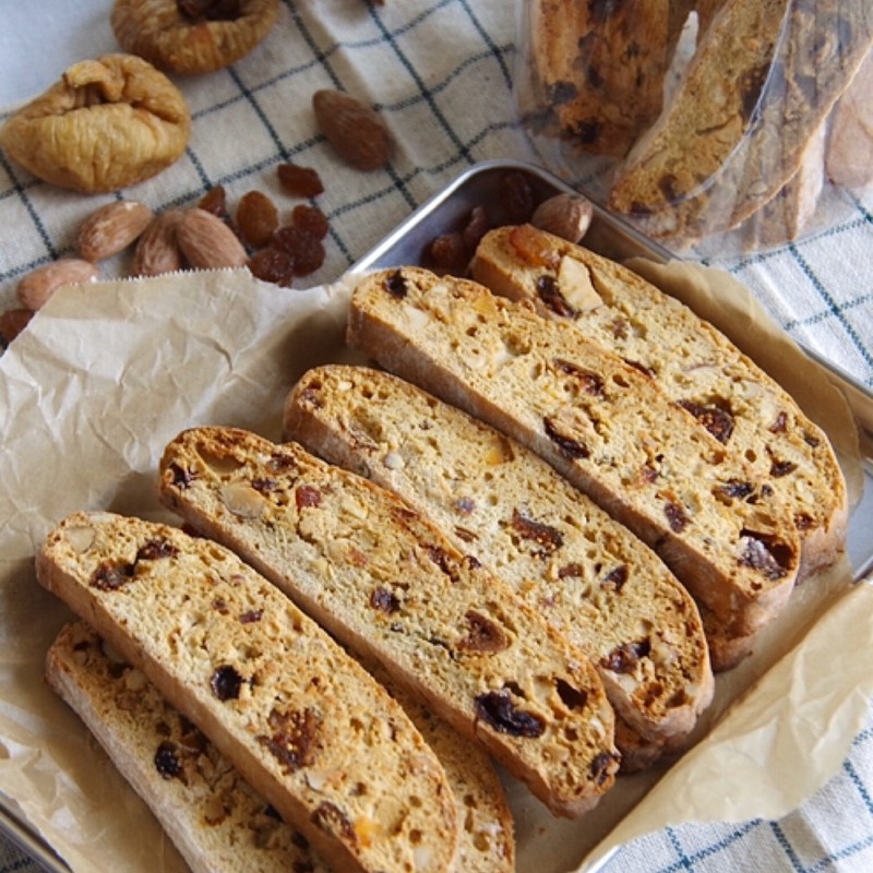 イタリアのビスコッティのレシピ