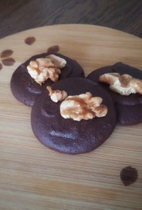 玄米粉のチョコレートクッキー