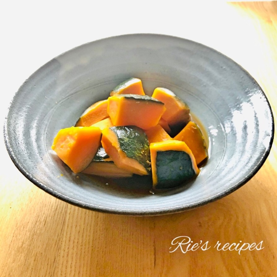 お弁当に♡レンジで簡単♡南瓜の煮物♡の画像