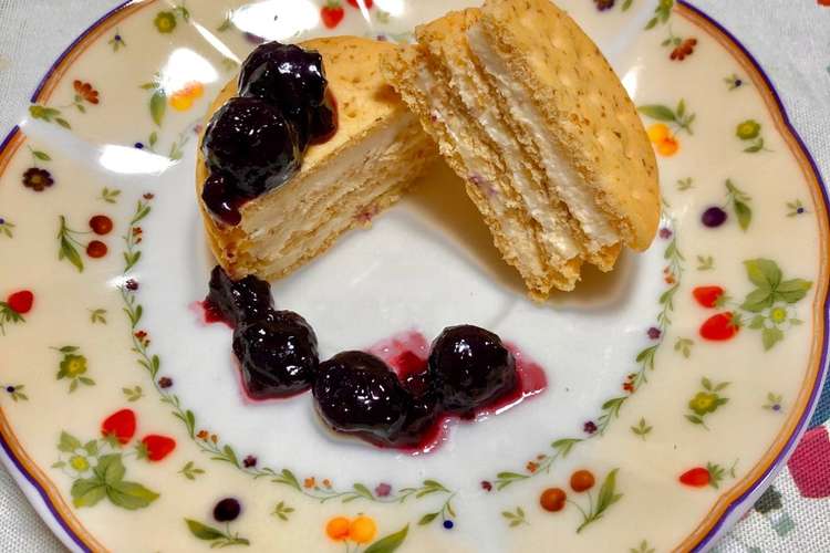 ミルフィーユみたいなレアチーズケーキ レシピ 作り方 By ネムサマ惑星 クックパッド 簡単おいしいみんなのレシピが352万品