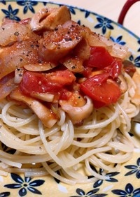 まるごとトマトのスパゲッティ