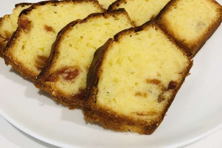 パウンドケーキ さくらんぼジャム レシピ 作り方 By おっちょこちょいん クックパッド 簡単おいしいみんなのレシピが354万品