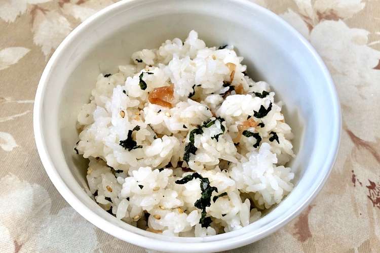 酢飯でさっぱり 梅しそごはん レシピ 作り方 By Maki 08 クックパッド