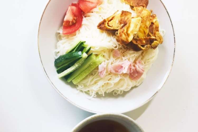 冷やし中華風そうめん レシピ 作り方 By Ayanoクック クックパッド 簡単おいしいみんなのレシピが354万品