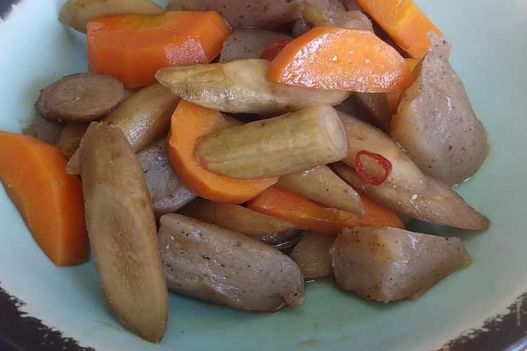 ごぼうとこんにゃくの煮物 レシピ 作り方 By みいころ クックパッド