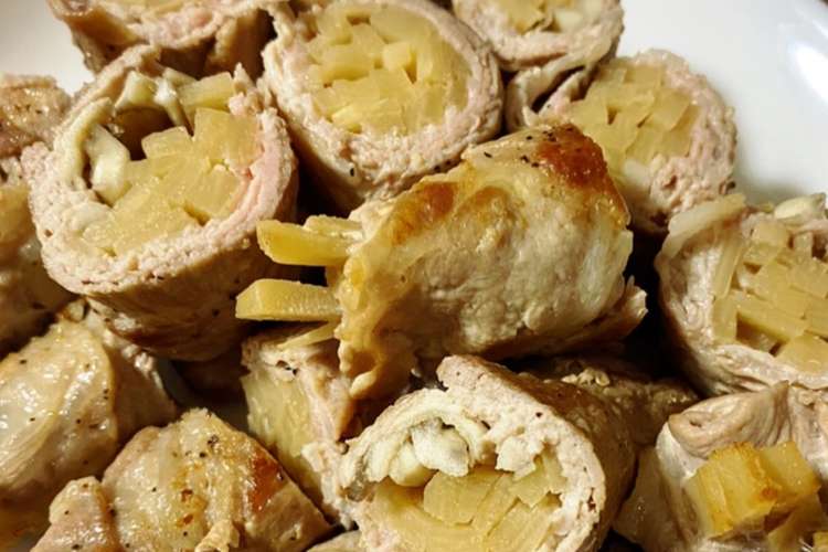 たけのこの煮物からの 肉巻き レシピ 作り方 By むらさきぱんさー クックパッド 簡単おいしいみんなのレシピが366万品
