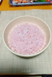 紫キャベツで桜色ご飯&お酢で食中毒予防♪