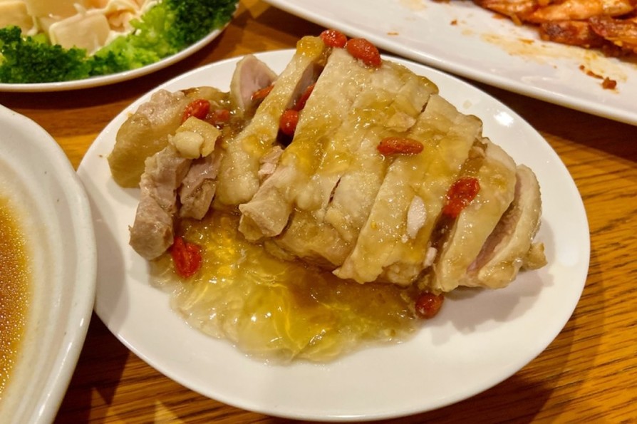 中華　紹興酒漬け鶏もも肉　簡単レシピの画像