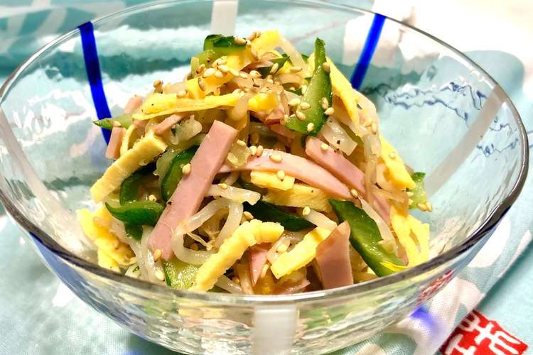 もやしの卵入り中華サラダ レシピ 作り方 By お料理ニャロメ クックパッド 簡単おいしいみんなのレシピが360万品