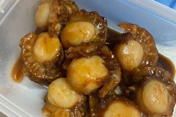 お弁当にピッタリ ピリ辛ホタテの照り焼き レシピ 作り方 By クック9ar8hr クックパッド