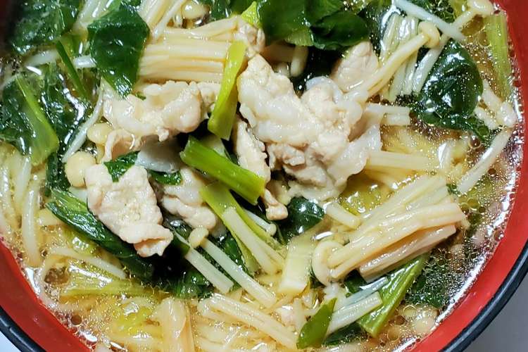 我が家の定番 肉にゅうめん うどん レシピ 作り方 By モンブラン クックパッド