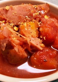 トマトとベーコンのファイトケミカルスープ