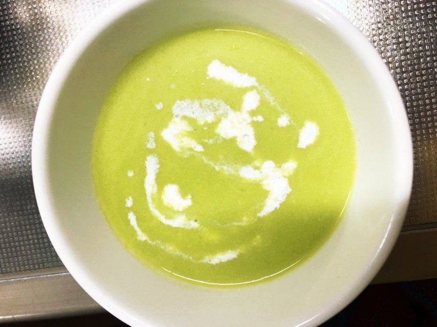 えんどう豆のスープの画像