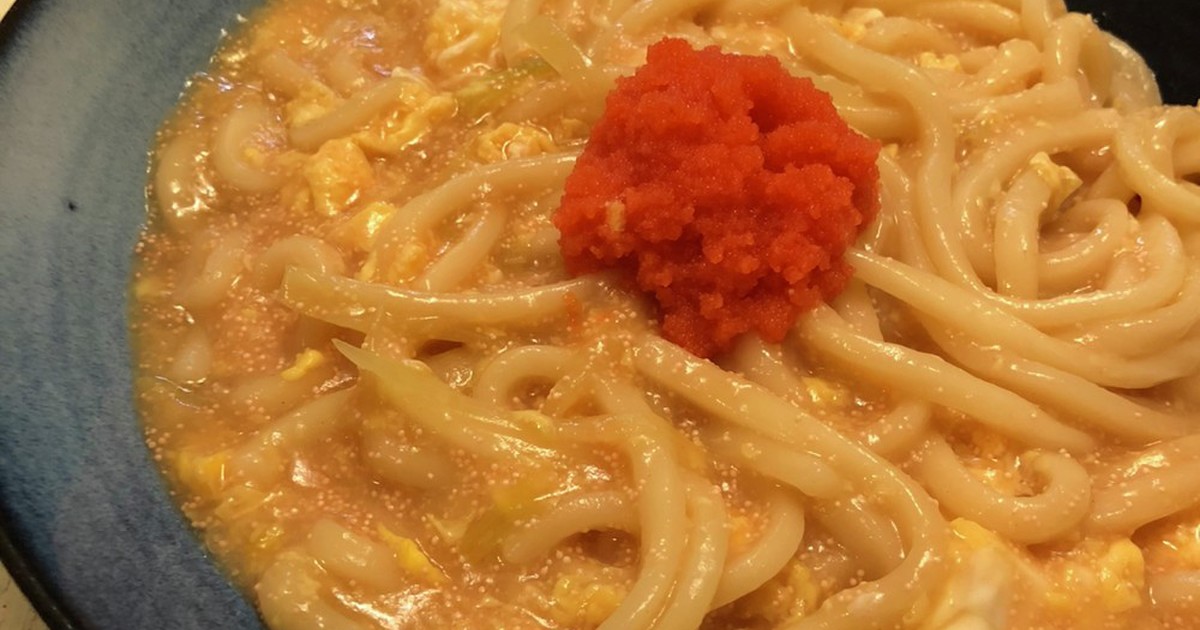 つるとんたんの明太餡かけ卵とじうどん レシピ 作り方 By クックrnz75c クックパッド