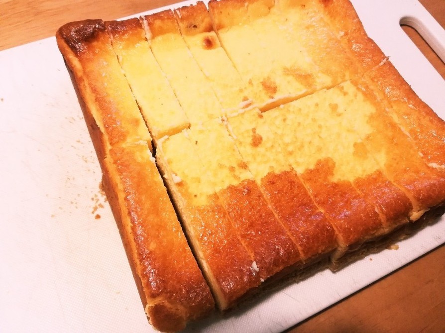 チーズケーキ(スクエア型18×18cmの画像