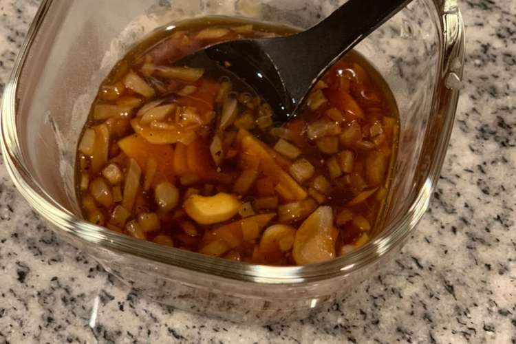 新玉ねぎにんにく醤油ステーキソース レシピ 作り方 By Sergethoraval クックパッド