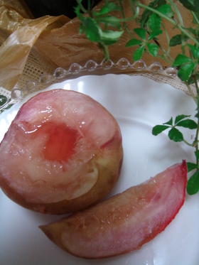 焼き桃のレシピ