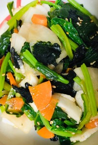 根菜のナムル風サラダ