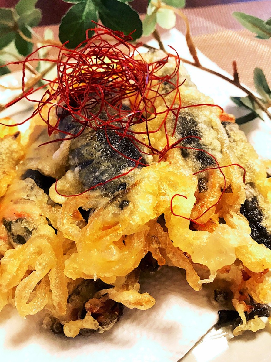 キムマリ。チャプチェの天ぷら の画像