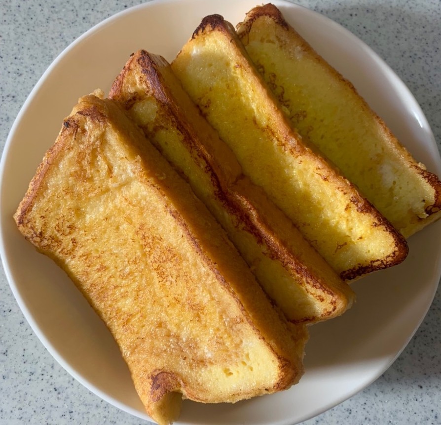 バター香る食パンフレンチトーストの画像
