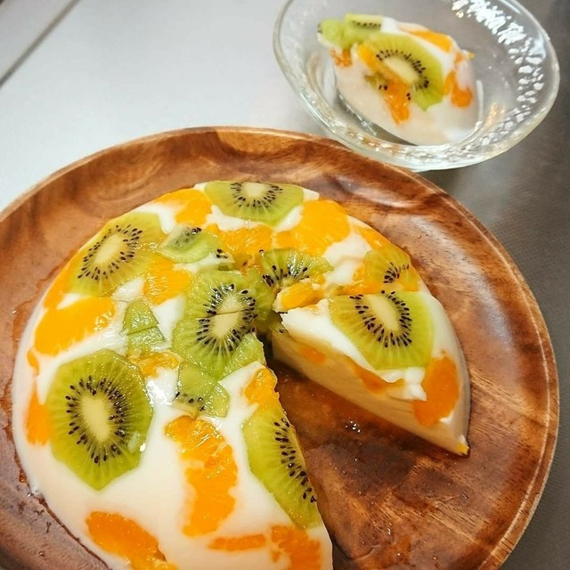 華やか 牛乳寒天ケーキ レシピ 作り方 By Rarara クックパッド 簡単おいしいみんなのレシピが355万品