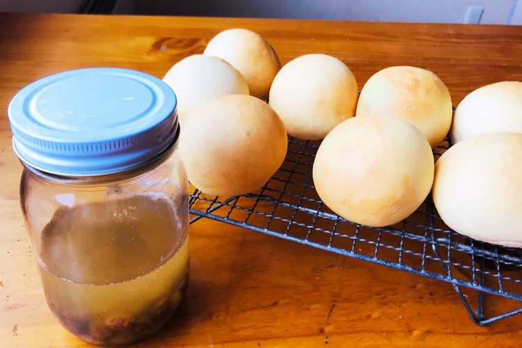 自家製天然酵母で基本のふわふわ丸パン レシピ 作り方 By ニコニコぱん クックパッド 簡単おいしいみんなのレシピが349万品