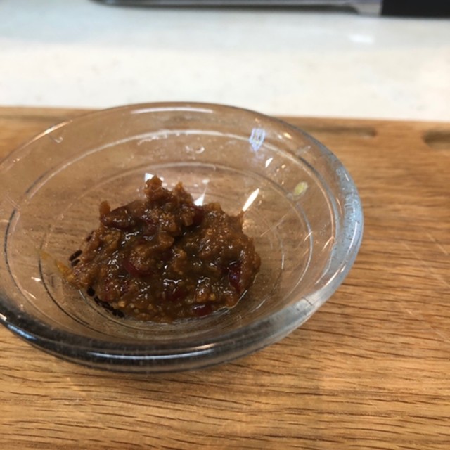 簡単 牛タンの付け合せ南蛮味噌 レシピ 作り方 By Wacococo クックパッド