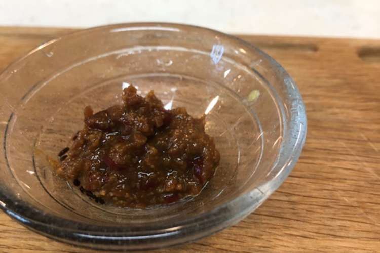 簡単 牛タンの付け合せ南蛮味噌 レシピ 作り方 By Wacococo クックパッド 簡単おいしいみんなのレシピが357万品